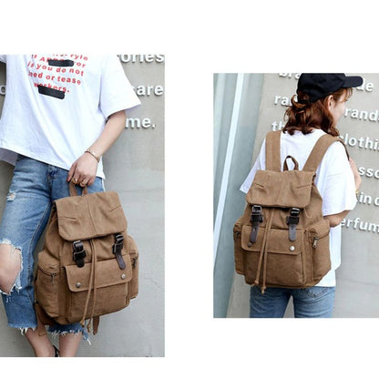 Durable Classic Canvas Large Backpack