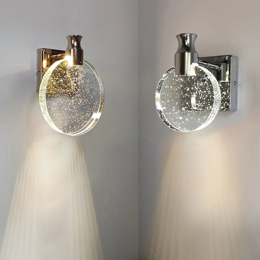 Luxury Golden Wall Light for Ambient Rooms - Fesara