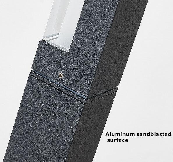 Contemporary Outdoor Solar Pathway Lamp
