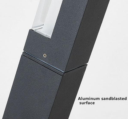 Contemporary Outdoor Solar Pathway Lamp