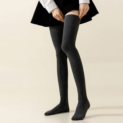 Warm High Knee Sports Socks