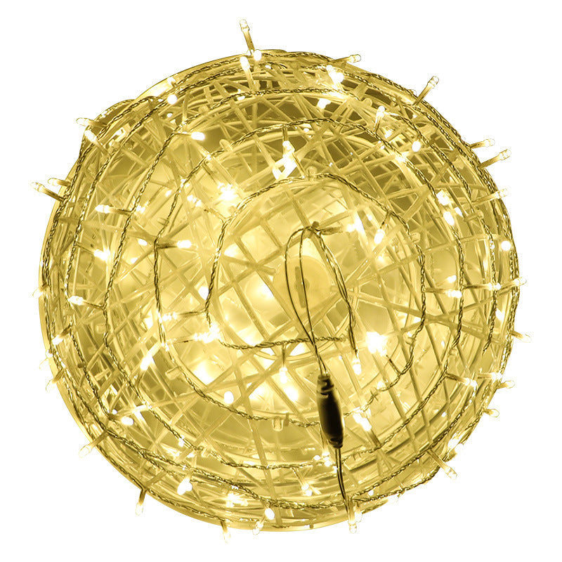 Colorful Ball LED Weatherproof Patio Hanging Lamp