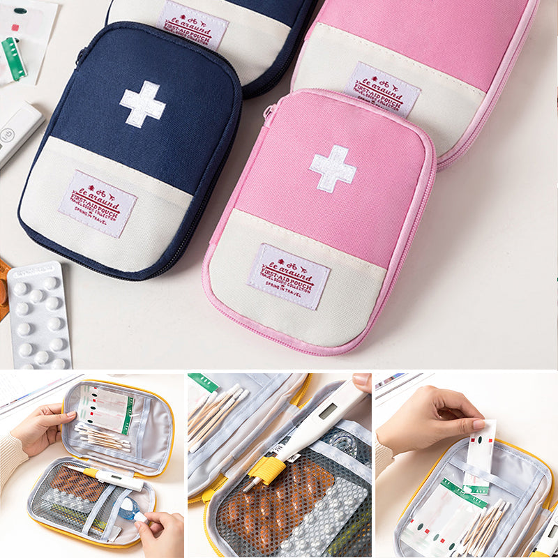 Compact Travel First Aid Kit Bag