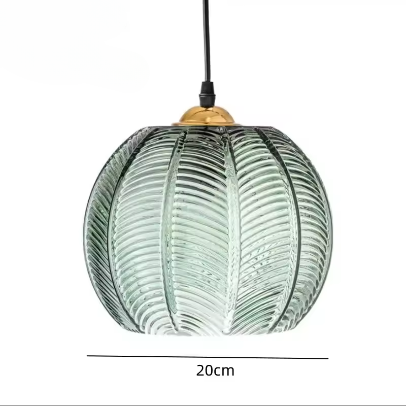 Fesara | Elegant Glass Pendant Light with Nature Design