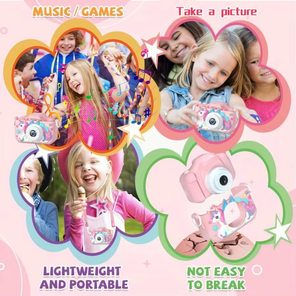 Fun Kids HD Camera with 32GB Rechargeable Battery
