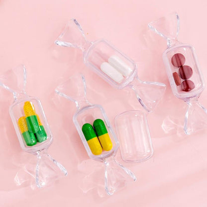 Clear Acrylic Candy Box Jewelry Organizer Set