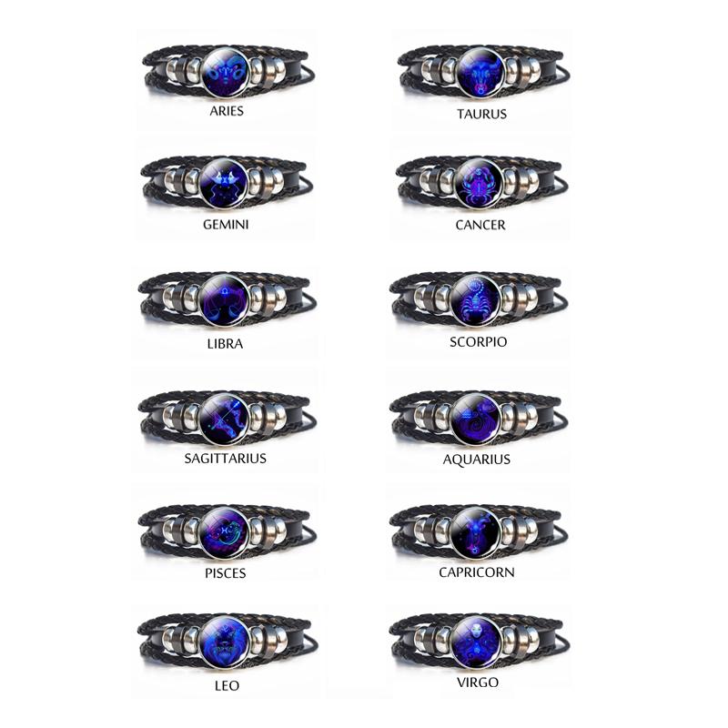 Astronomy Zodiac Sign Bracelet