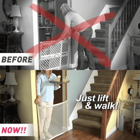 Easy Fold Pet Gate for Dogs and Babies