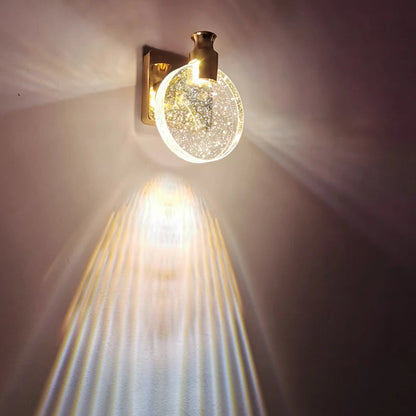Stylish Round Wall Light