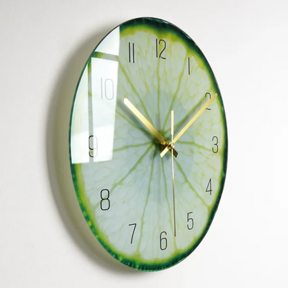 Big Clear Wall Clock - Simple Classic Home Decor