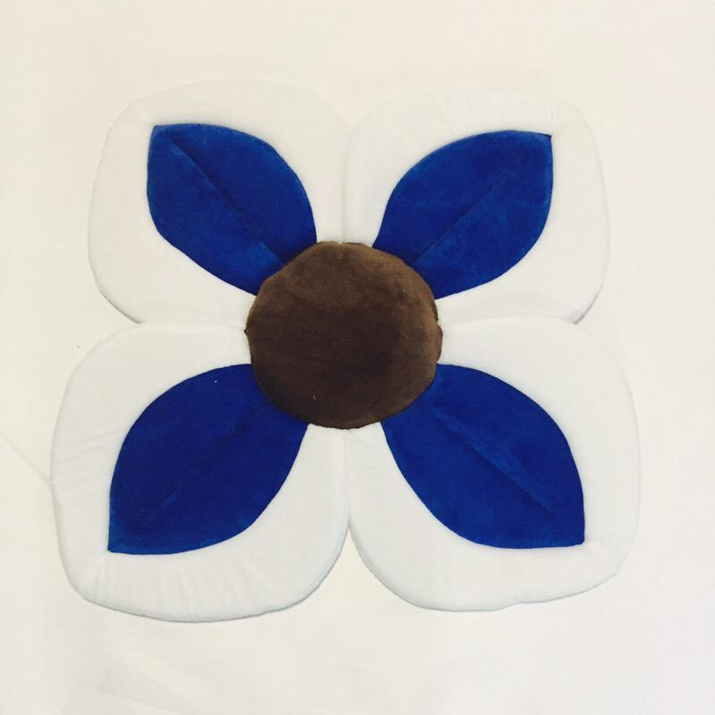 Soft Floral Baby Bath Support Mat