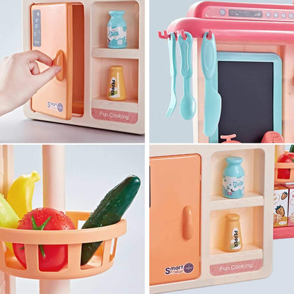 Kids Play Kitchen Sink Water Playset