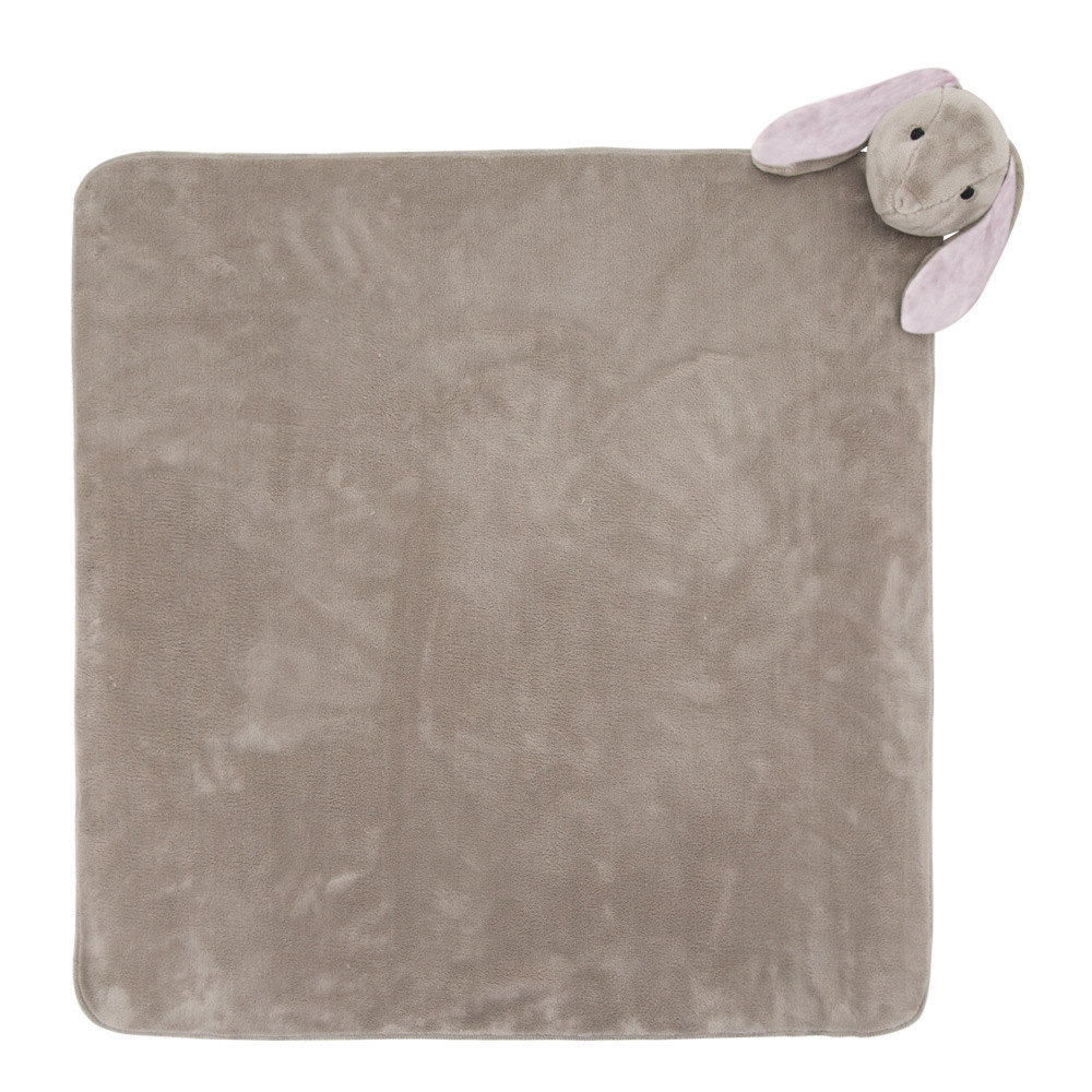 Soft Plush Baby Blanket with Cute Bunny - Fesara