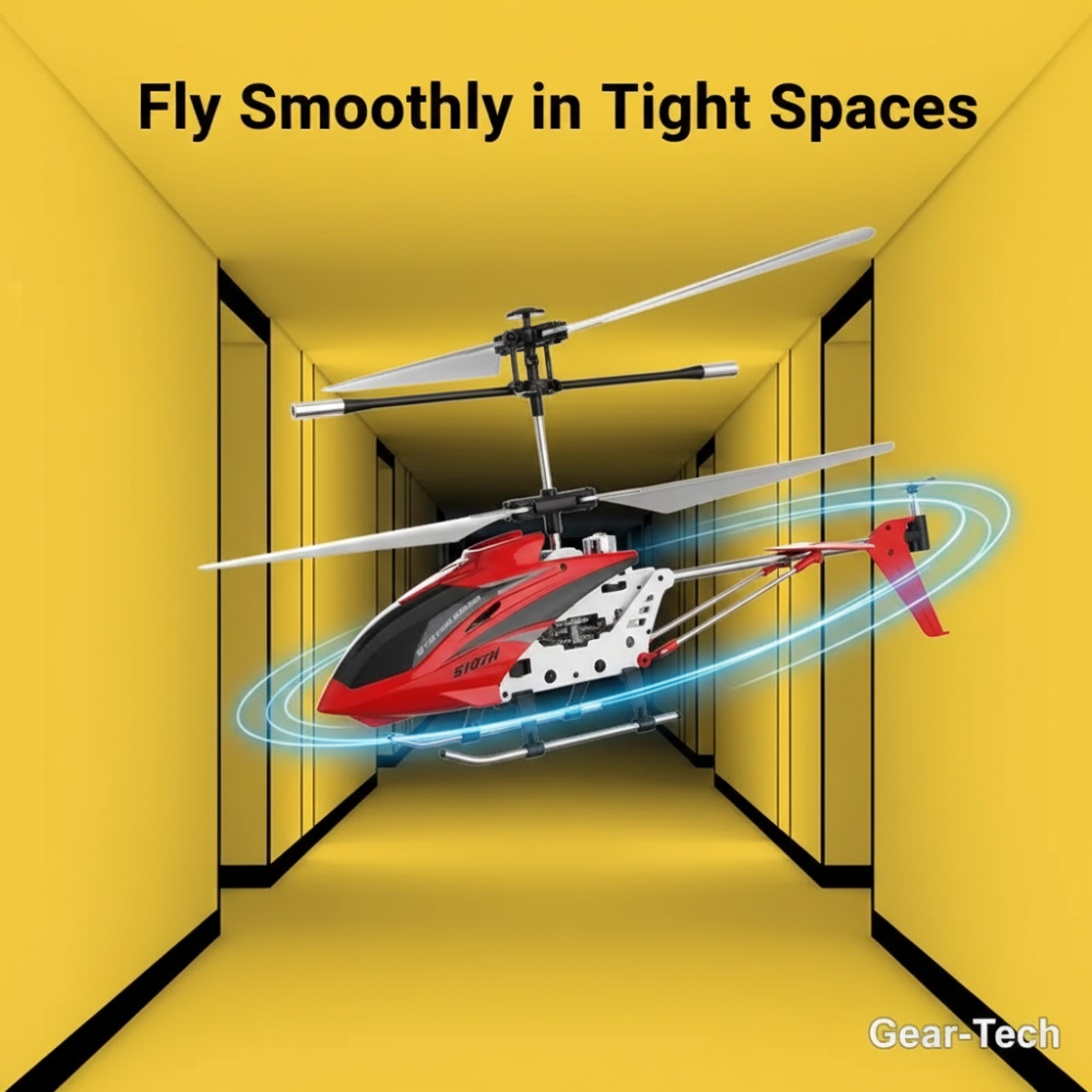 Tough Crash Proof RC Helicopter with LED Lights