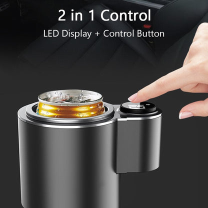 Heated Car Coffee Mug Holder and Cooler