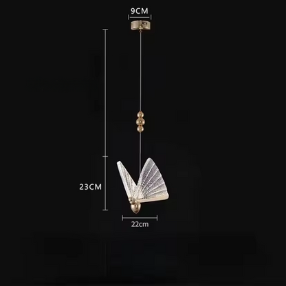 Stylish Butterfly LED Hanging Light Fixture