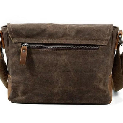 Vintage Style Canvas Crossbody Bag