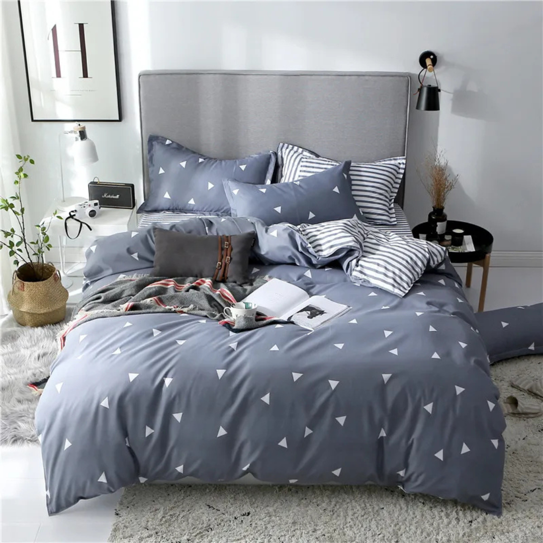 Soft Plush Bedding Duvet Cover Set