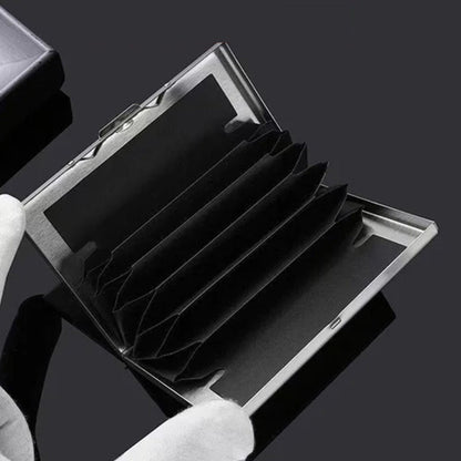 Slim Card Holder with RFID Blocking Protection