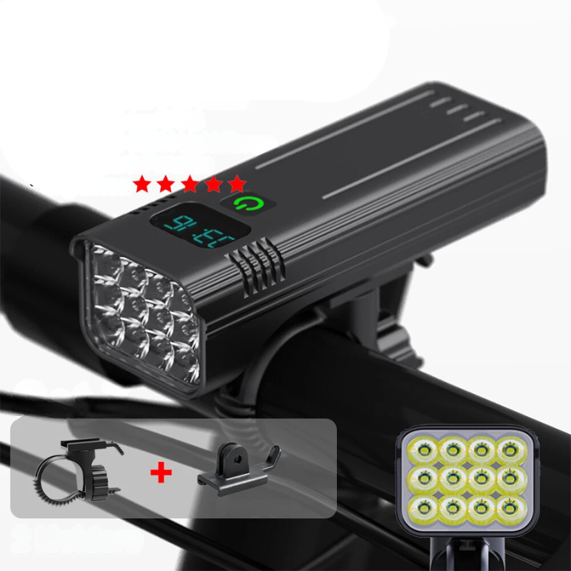 Bright 5000 Lumen USB Rechargeable Bicycle Light