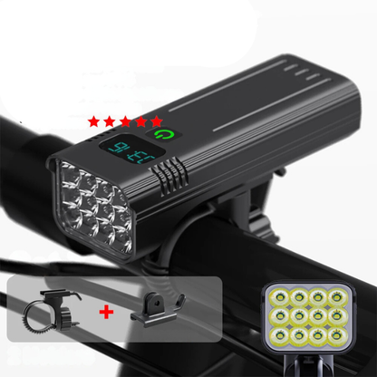 Bright 5000 Lumen USB Rechargeable Bicycle Light