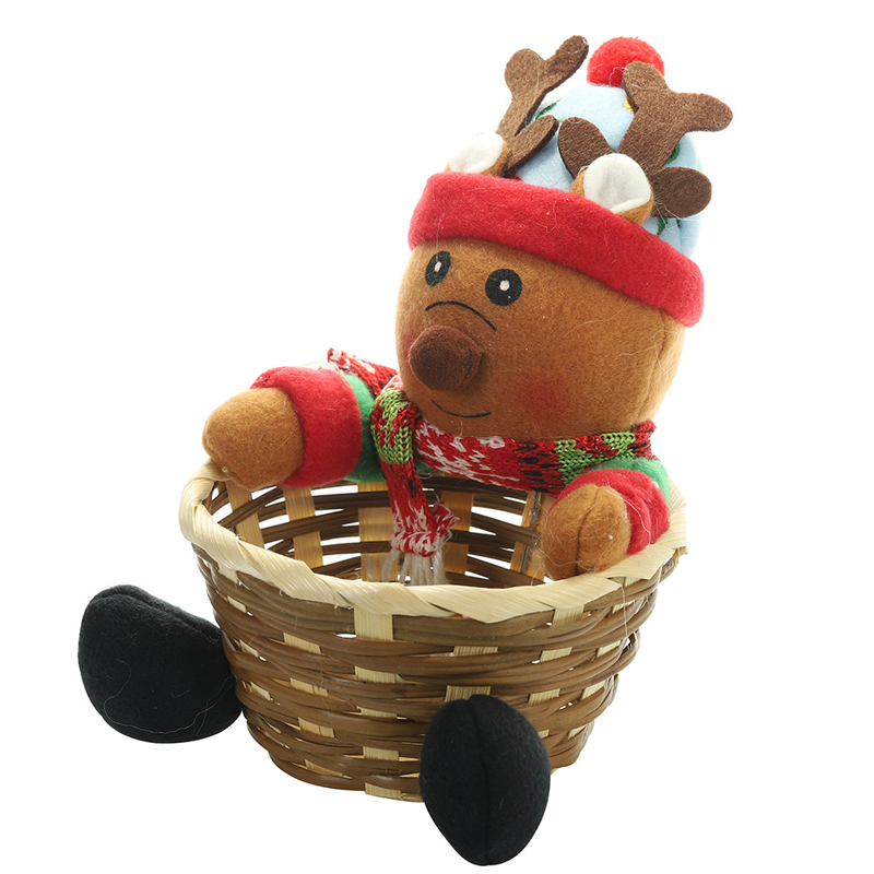 Holiday Sweet Treat Woven Gift Basket