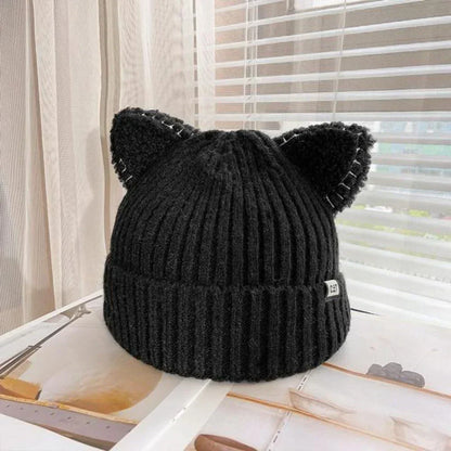 Warm Knitted Winter Hat for Women