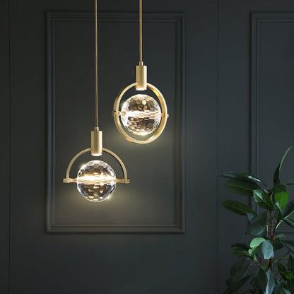 Luxurious Crystal Pendant Ceiling Light