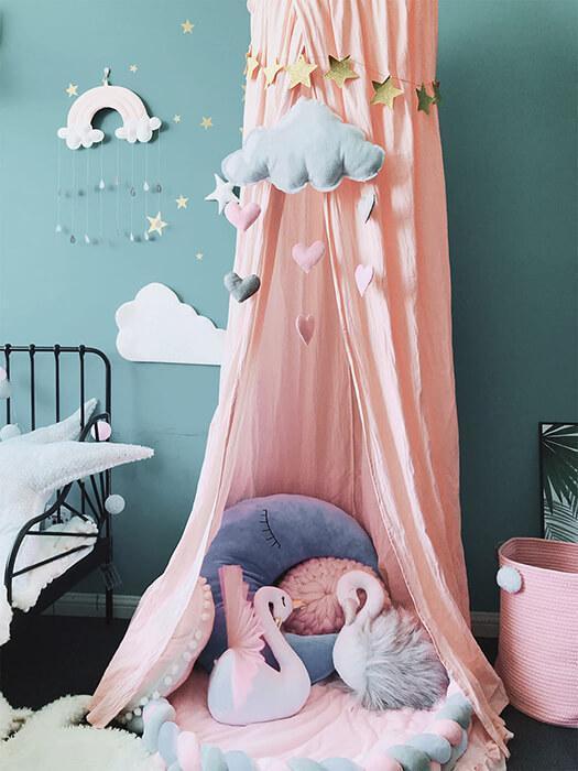 Cute Nursery Bed Canopy