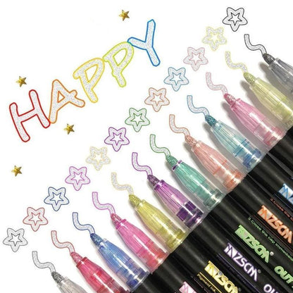 Colorful Kids Art Markers Set