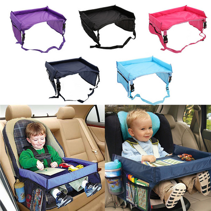 Kids Travel Tray - Portable Back Seat Table