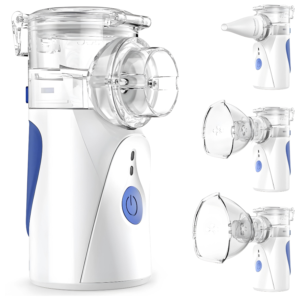 Compact Handheld Nebulizer for Cold and Asthma Relief