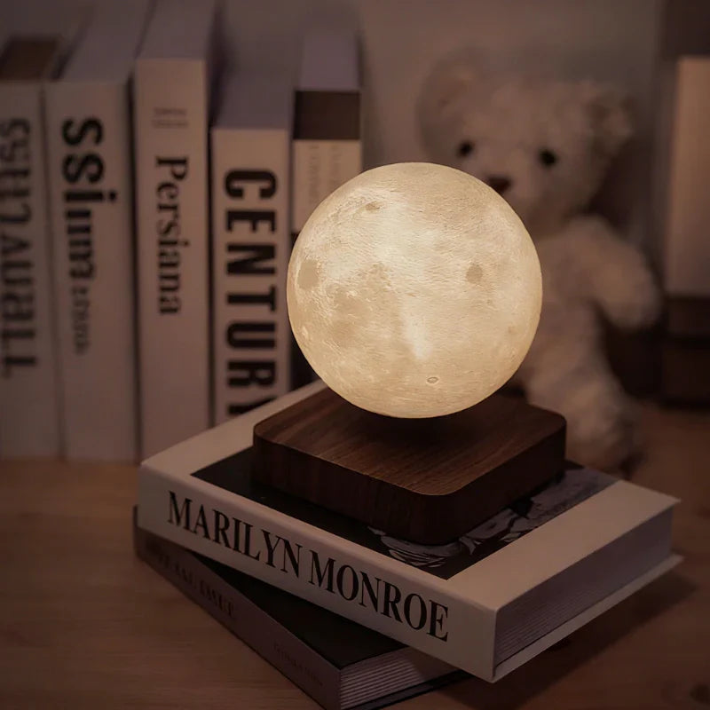 Floating Orb LED Desk Lamp