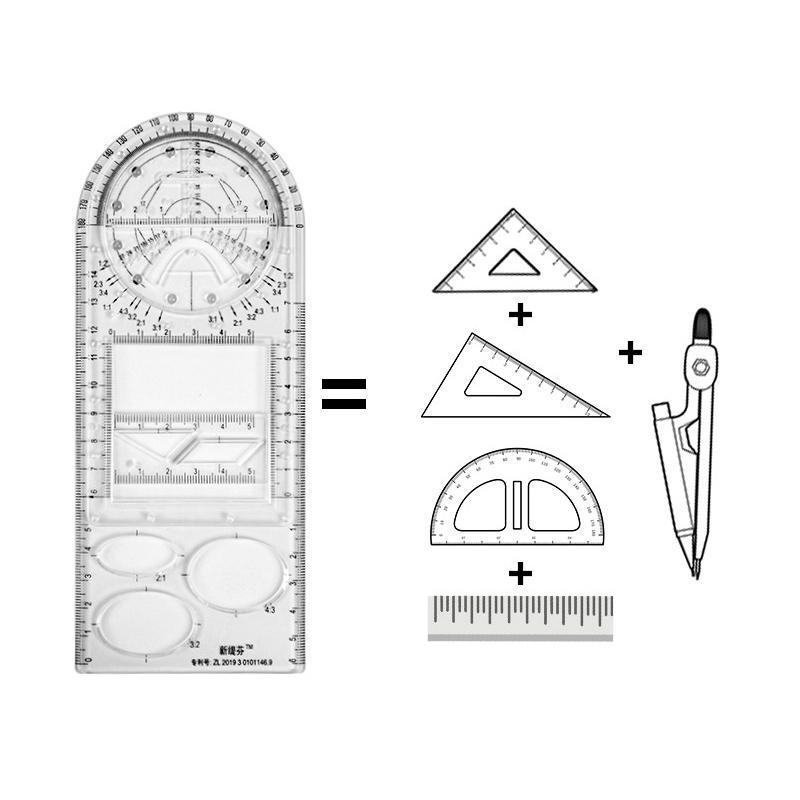 Fesara | 3 in 1 Measure Calculator Ruler