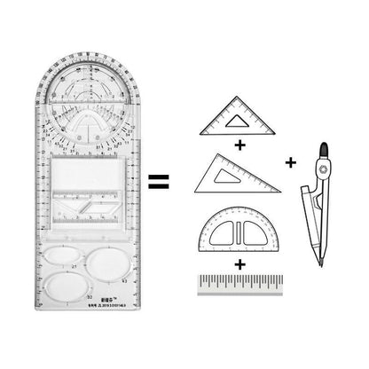 Fesara | 3 in 1 Measure Calculator Ruler