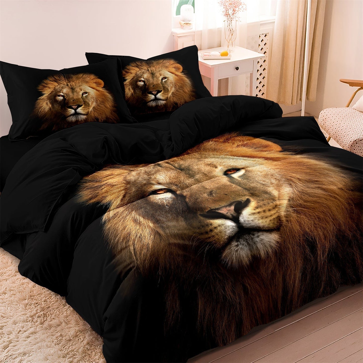 Wild Safari Animal Print Bedding Set