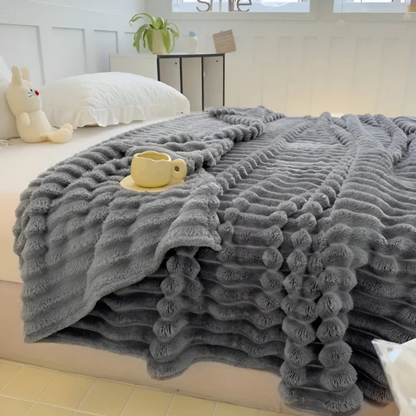 Plush Soft Fleece Winter Blanket - Fesara
