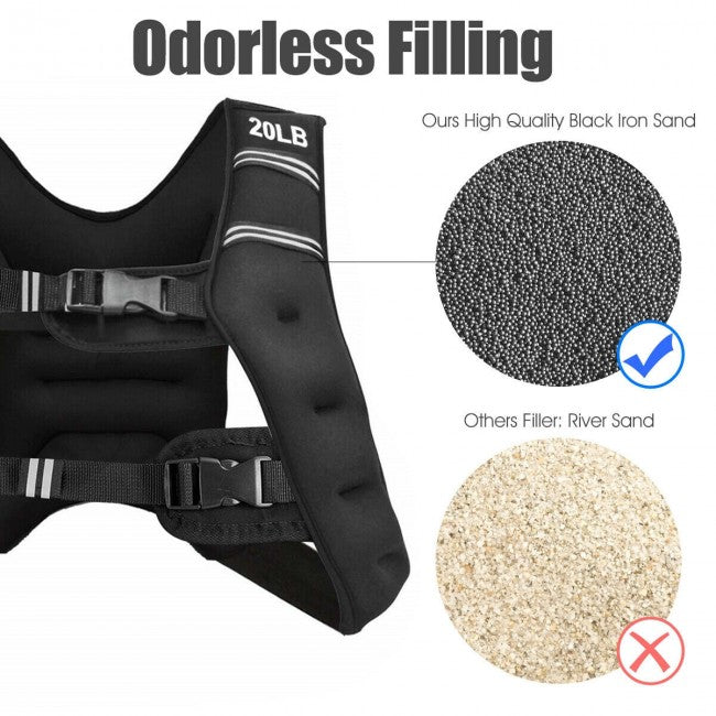 Flexible Weighted Fitness Vest