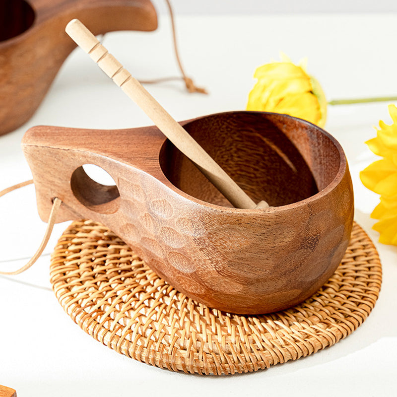 Natural Bamboo Tea Cup Set - Fesara