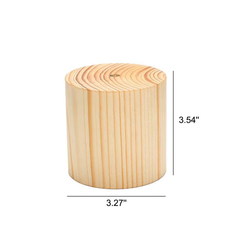 Modern Wooden LED Bedside Table Lamp