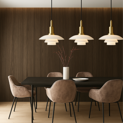 2/3 head Danish design pendant lamp 4