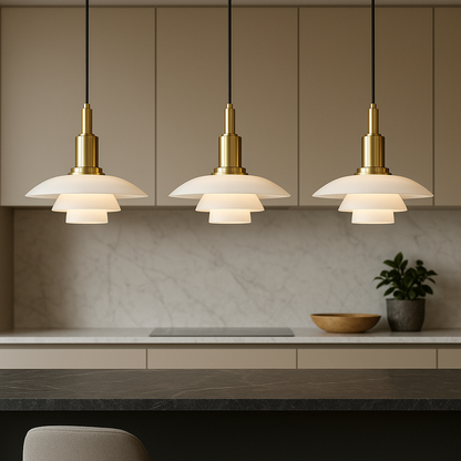2/3 head Danish design pendant lamp 6