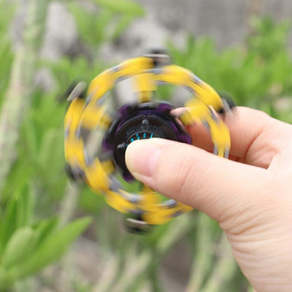Colorful Metal Spin Top Toy