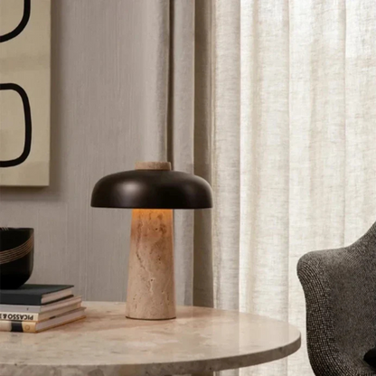 Elegant Stone LED Desk Lamp - Fesara