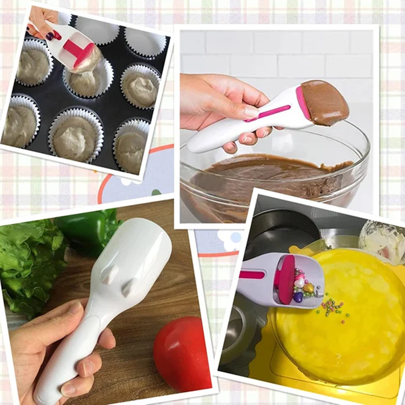 Easy Release Cake Serving Spoon