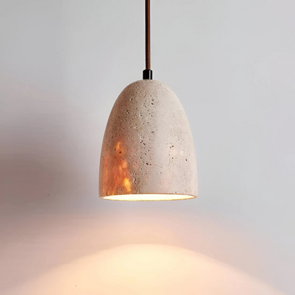 Vintage Stone Hanging Light