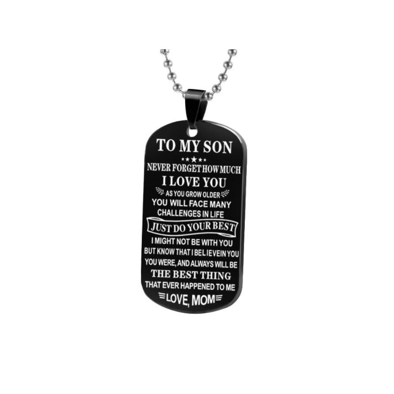 Personalized Kids Name Necklace Keychain