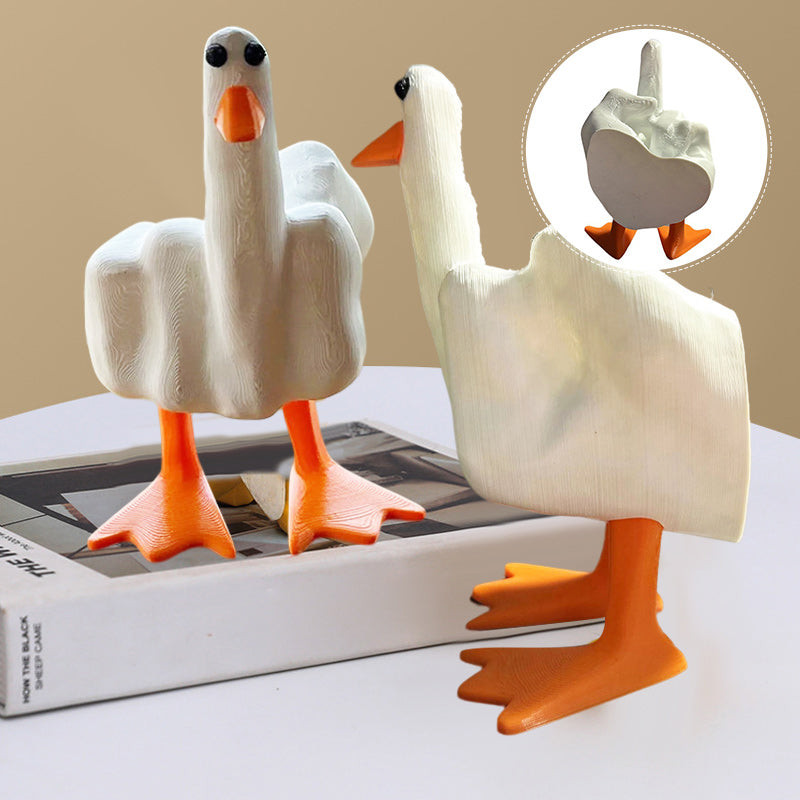 Funny Quacking Duck Figurine