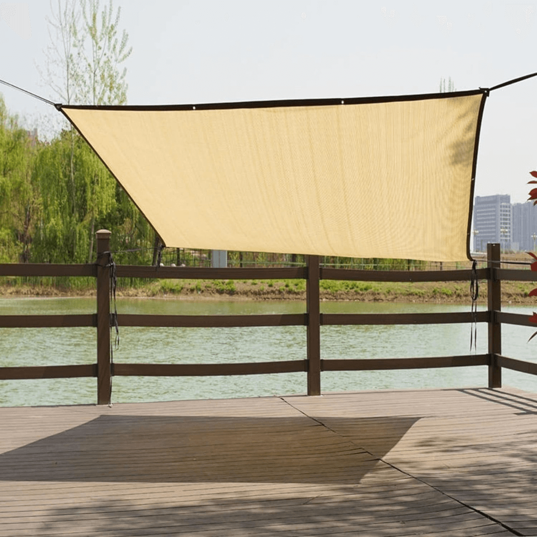 Outdoor Sun Shade Screen - Durable UV Protection Netting