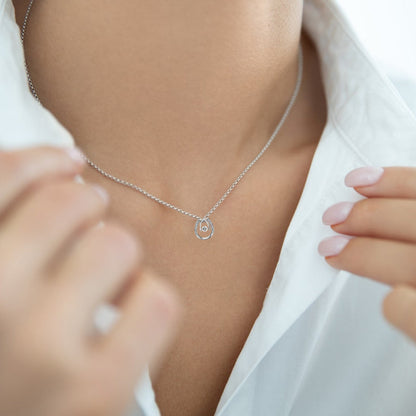 Lucky Horse Shoe Pendant Necklace